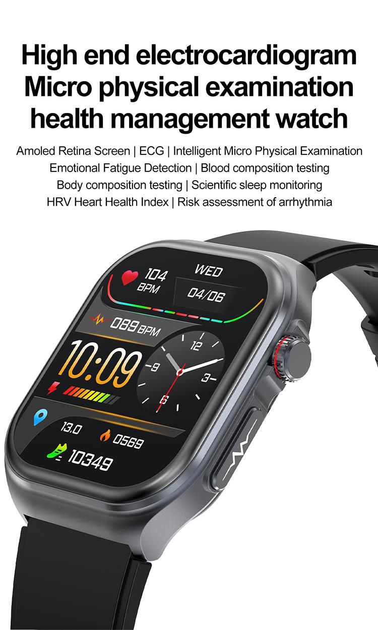 ET585 ECG Health Smartwatch